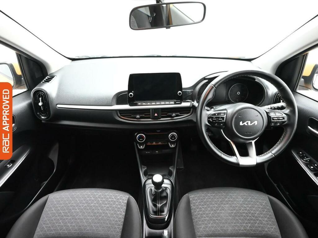 Kia Picanto 1.0 Dpi 3 Hatchback Euro 6 Ss DA71VUB Yellow #2