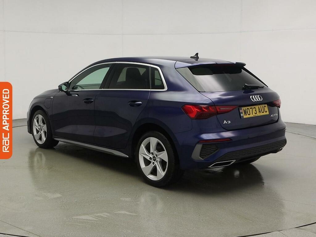 Audi A3 1.4 Tfsie 40 S Line Sportback Plug-in H WO73AUC Blue #4
