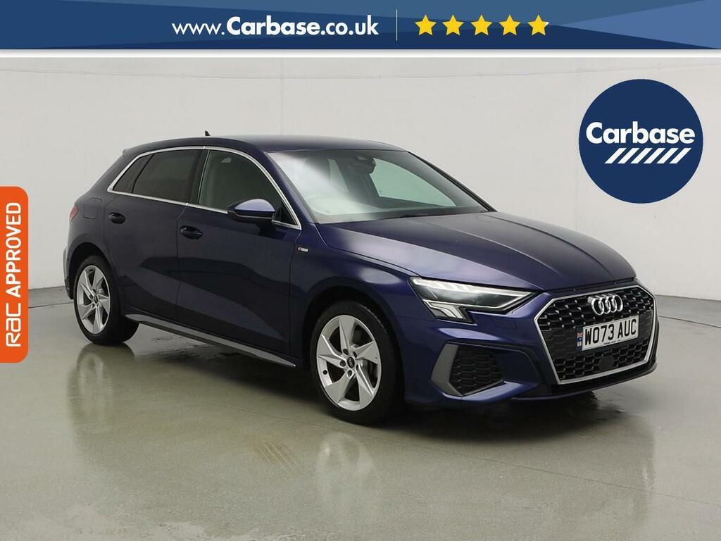 Audi A3 1.4 Tfsie 40 S Line Sportback Plug-in H Blue