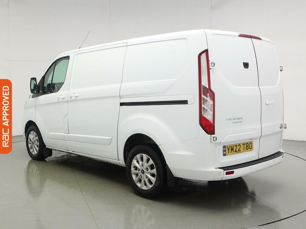 Ford Transit Custom 2.0 280 Ecoblue Limited Panel Van Manua YM22TBO White #5