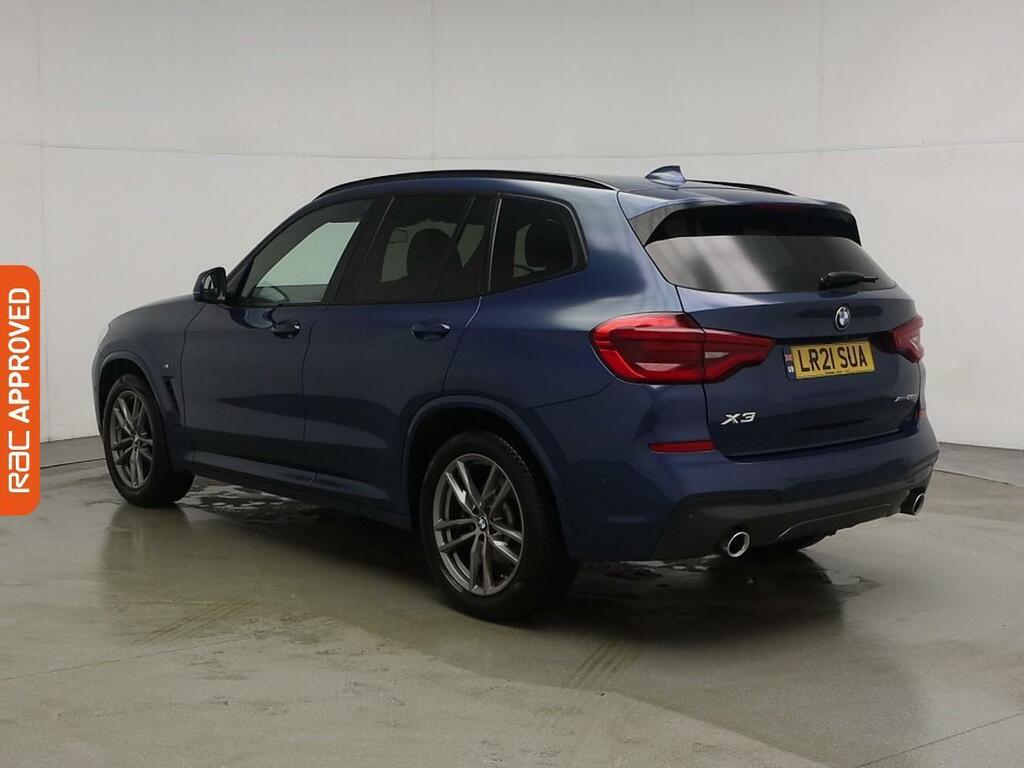BMW X3 2.0 20D Mht M Sport Suv Hybrid Xdr LR71SUA Blue #4