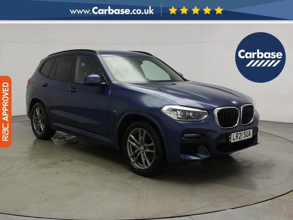 BMW X3 2.0 20D Mht M Sport Suv Hybrid Xdr Blue