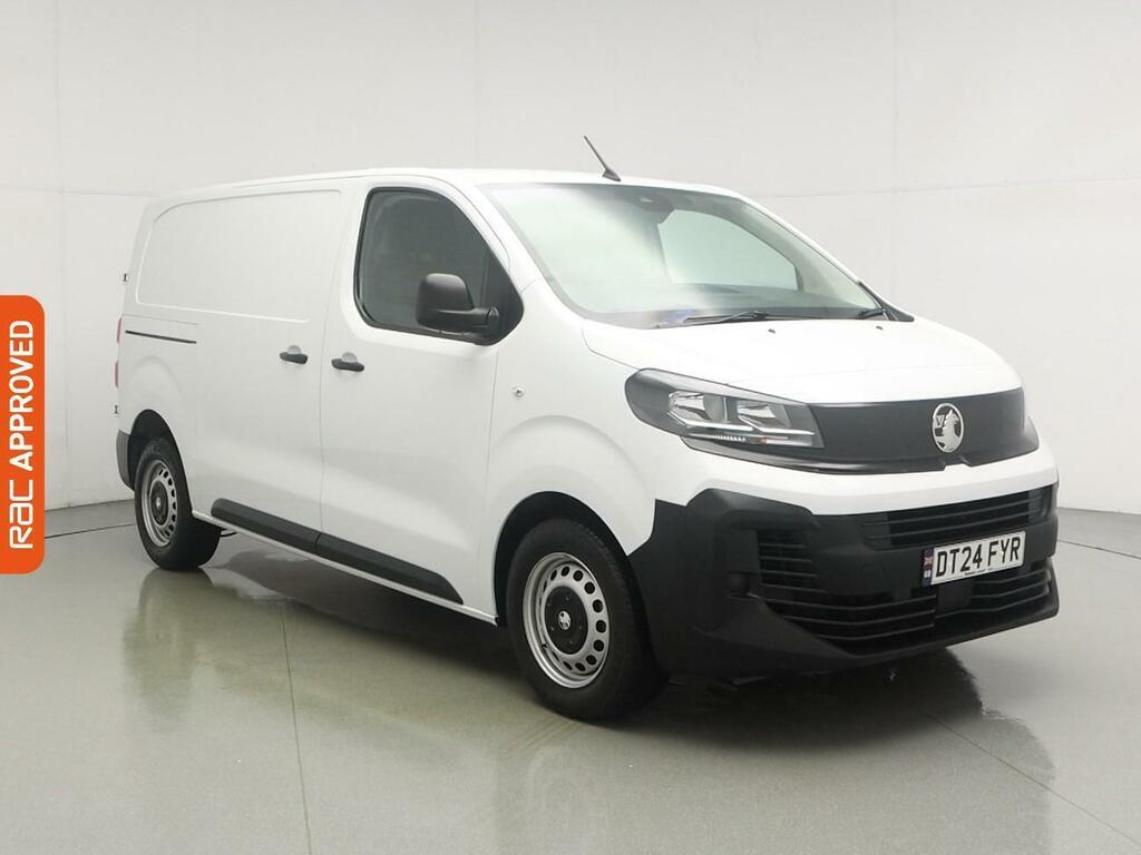 Vauxhall Vivaro 1.5 Turbo D Prime Panel Van 6Dr Swb DT24FYR White #4