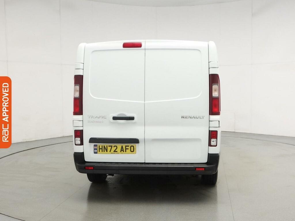 Renault Trafic 2.0 Dci Blue Sl28 Business Panel Van M HN72AFO White #6