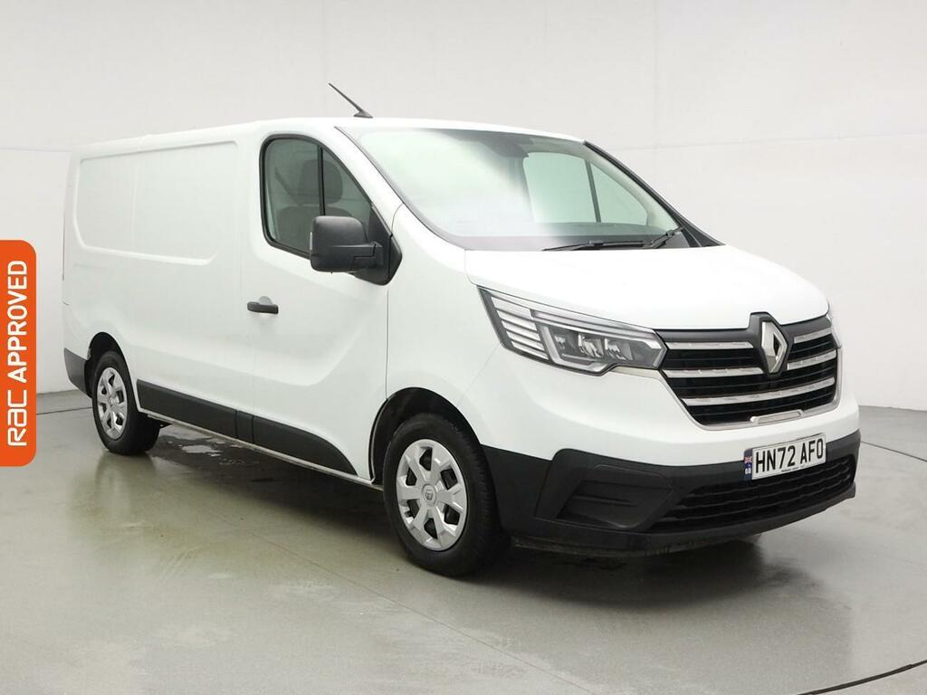 Renault Trafic 2.0 Dci Blue Sl28 Business Panel Van M HN72AFO White #3