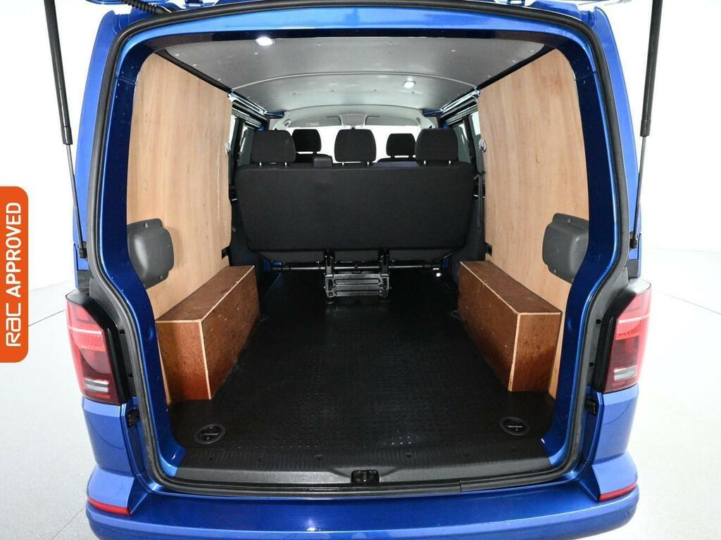 Volkswagen Transporter 2.0 Bitdi T32 Highline Kombi Double Cab VK71LLE Blue #3
