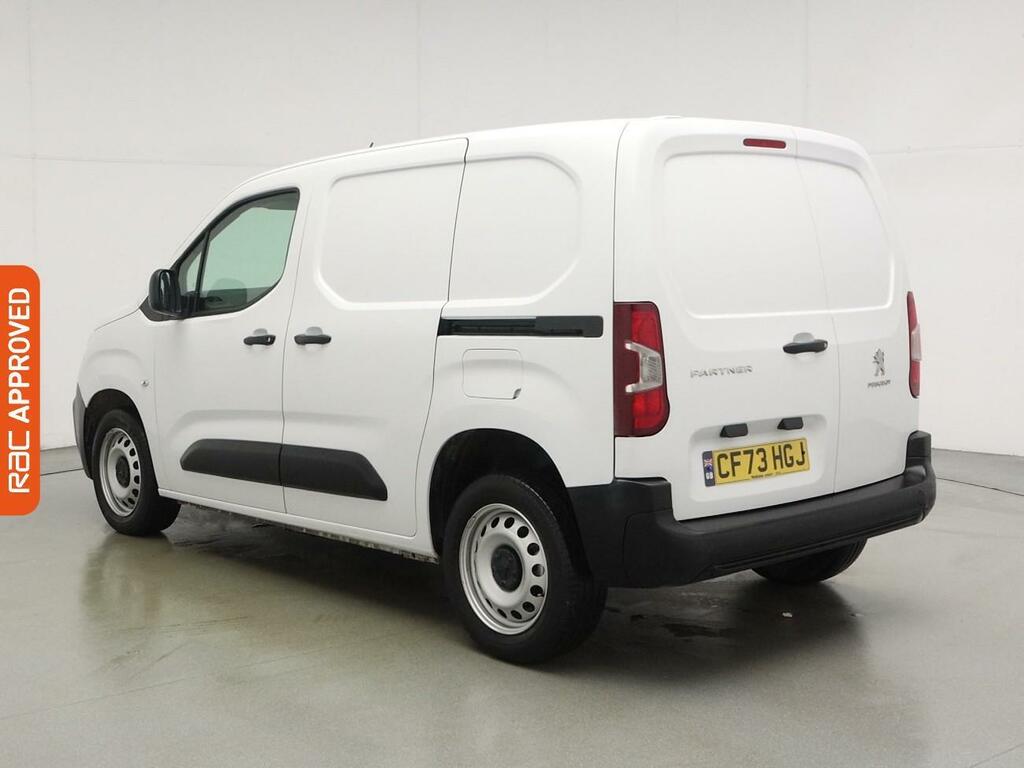 Peugeot Partner 1.5 Bluehdi 1000 Professional Premium Standard P CF73HGJ White #5