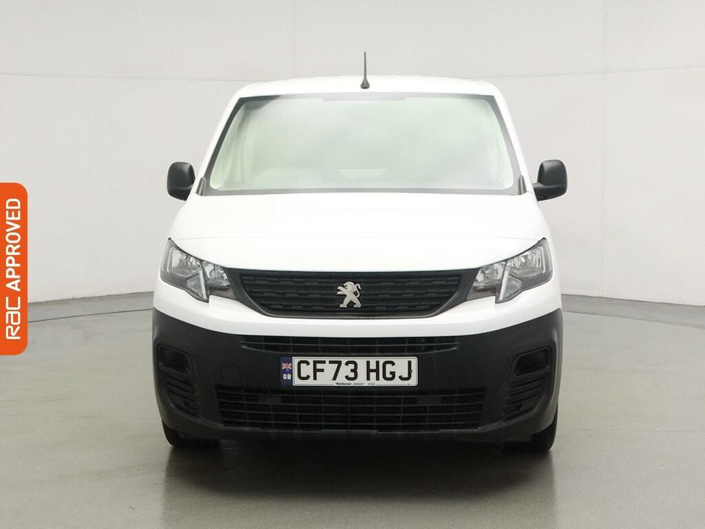 Peugeot Partner 1.5 Bluehdi 1000 Professional Premium Standard P CF73HGJ White #6