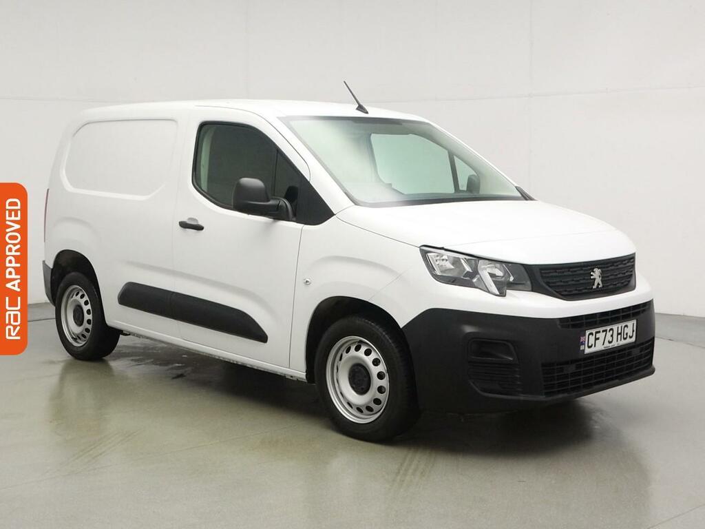 Peugeot Partner 1.5 Bluehdi 1000 Professional Premium Standard P CF73HGJ White #4