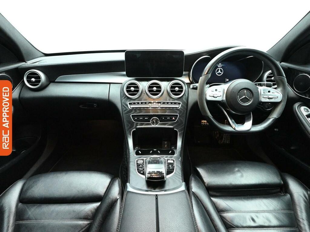 Mercedes-Benz C Class 2.0 C220d Amg Line Night Edition Premium Saloon WX21YZN Silver #2