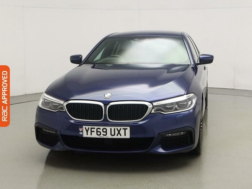 BMW 5 Series 3.0 530D M Sport Saloon Xdrive Eur YF69UXT Blue #6