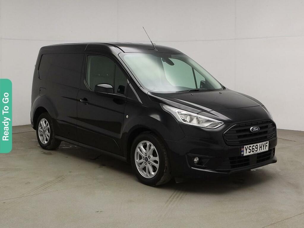Ford Transit Connect 1.5 200 Ecoblue Limited Panel Van YS69HYF Black #4