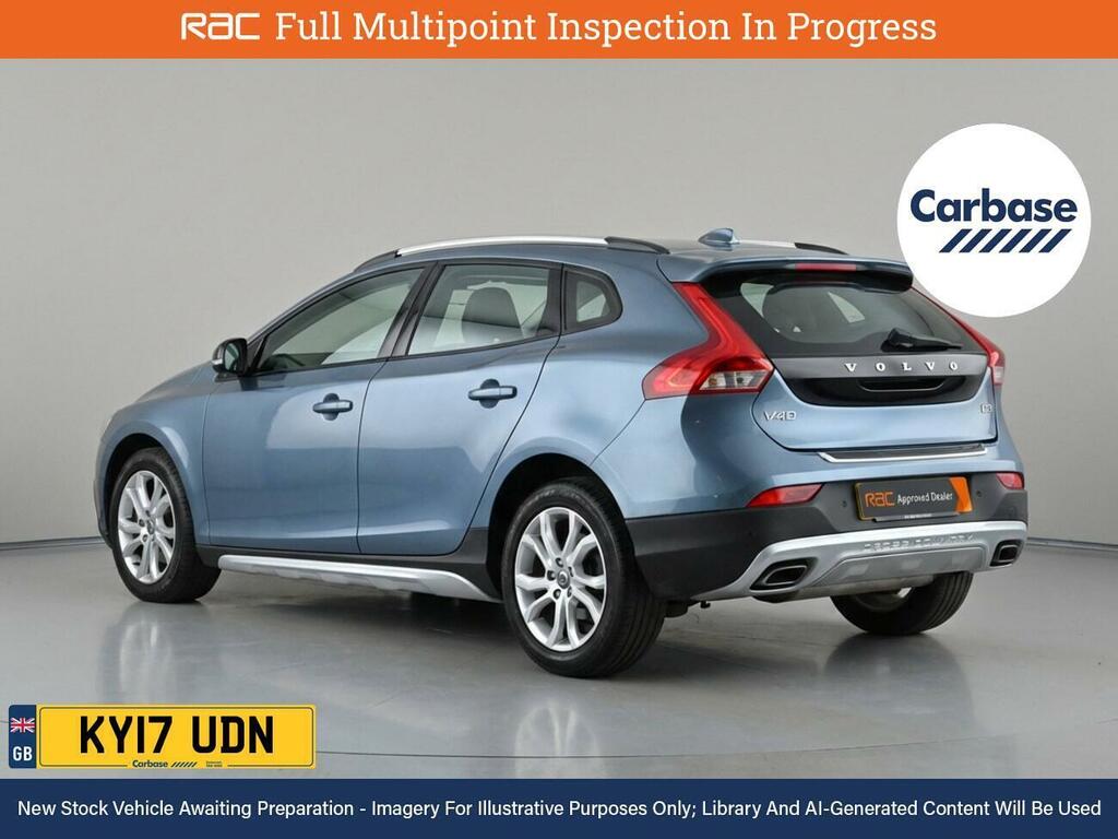 Volvo V40 Cross Country 2.0 D3 Pro Hatchback Euro 6 Ss KY17UDN Blue #2