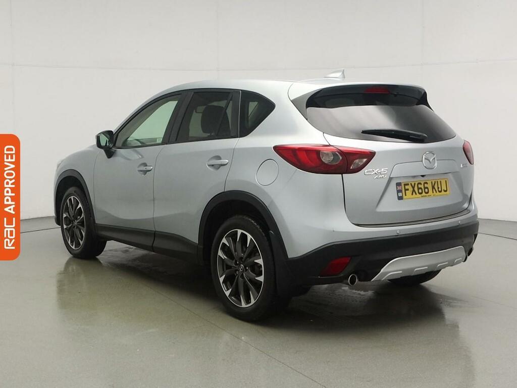 Mazda CX-5 2.2 Skyactiv-d Sport Nav Suv 4Wd E FX66KUJ Silver #4