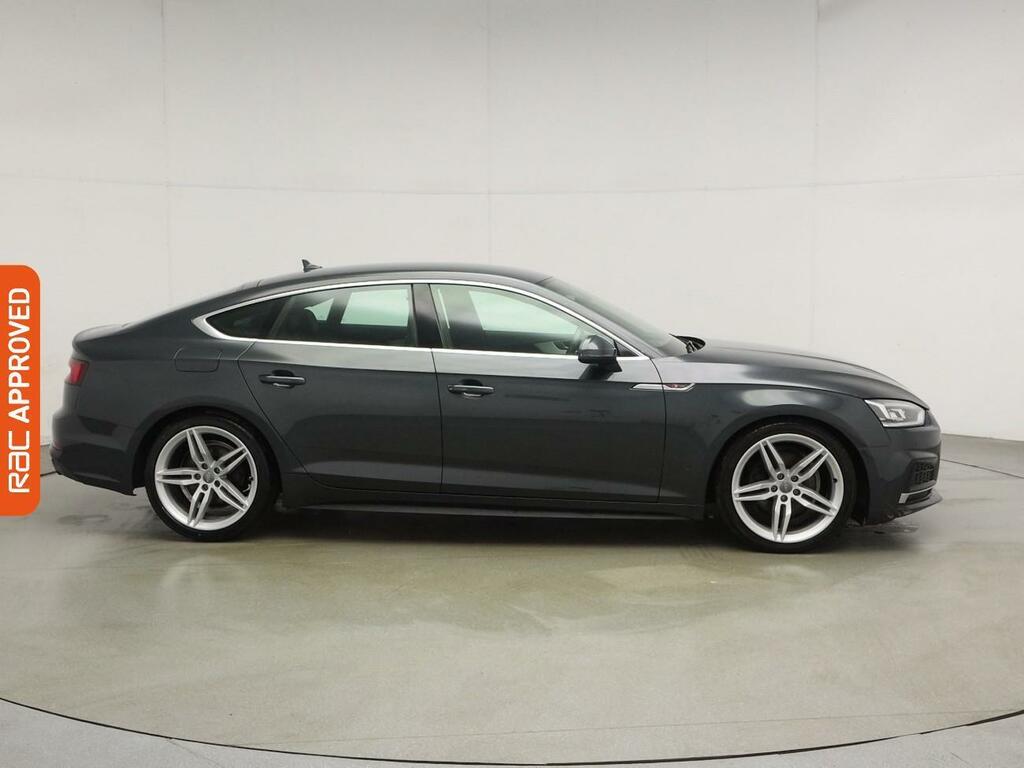 Audi A5 2.0 Tfsi 40 S Line Sportback S Tronic E LT19GEJ Grey #5