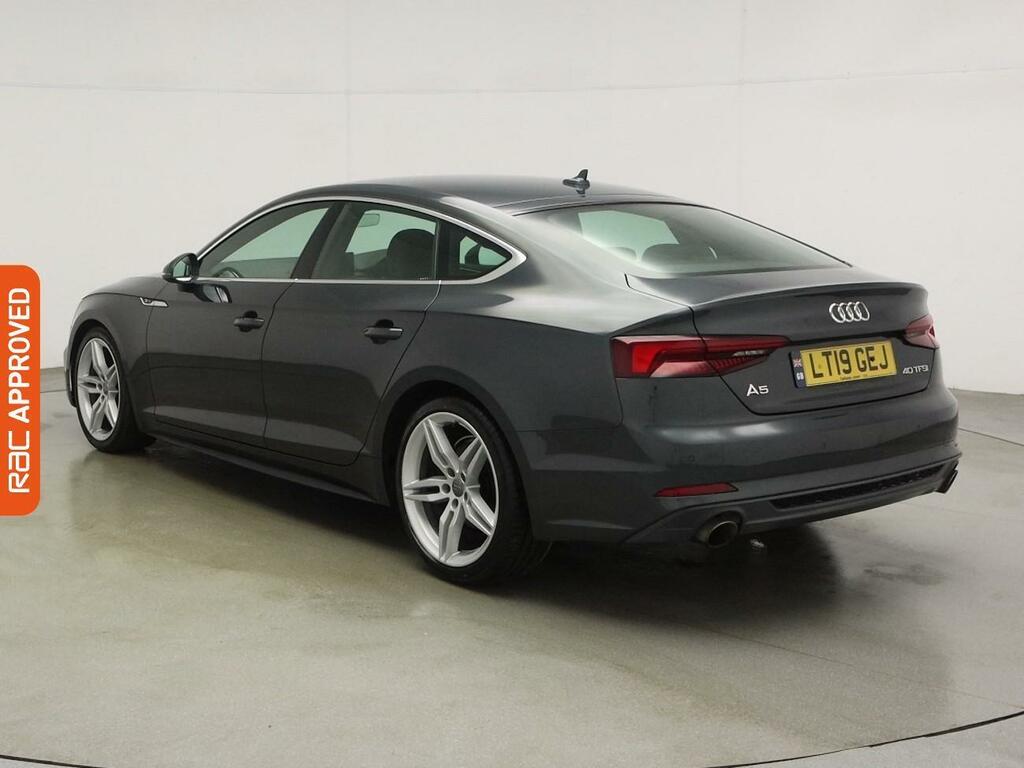 Audi A5 2.0 Tfsi 40 S Line Sportback S Tronic E LT19GEJ Grey #4