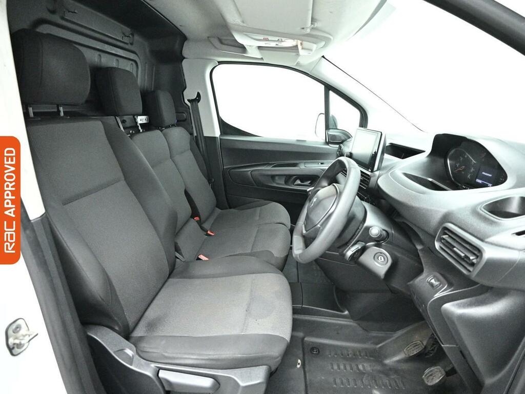 Peugeot Partner 1.5 Bluehdi 950 Professional Premium Long Panel Va FJ22DVX White #2