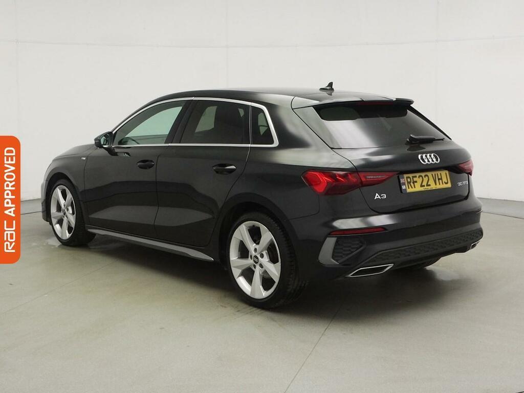 Audi A3 1.0 Tfsi 30 S Line Sportback Eur RF22VHJ Black #4