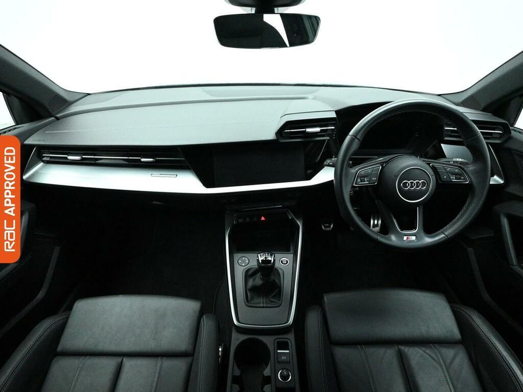 Audi A3 1.0 Tfsi 30 S Line Sportback Eur RF22VHJ Black #2