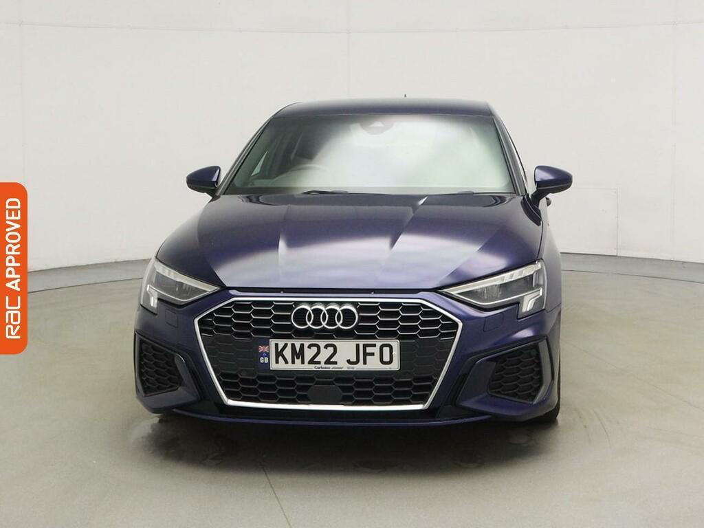 Audi A3 1.5 Tfsi 35 S Line Sportback S Tronic E KM22JFO Blue #6