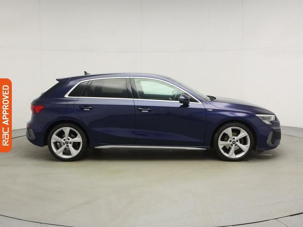 Audi A3 1.5 Tfsi 35 S Line Sportback S Tronic E KM22JFO Blue #5