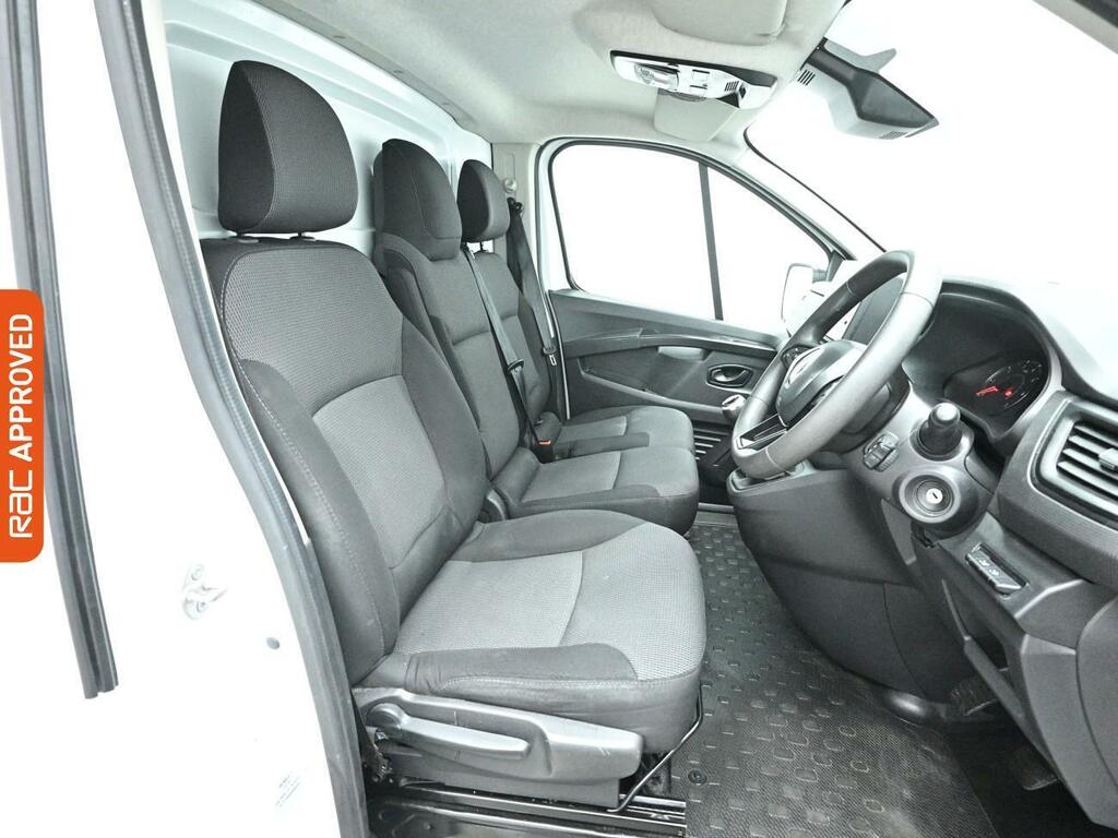 Renault Trafic 2.0 Dci Blue Sl30 Business Panel Van M HV72ZKT White #2