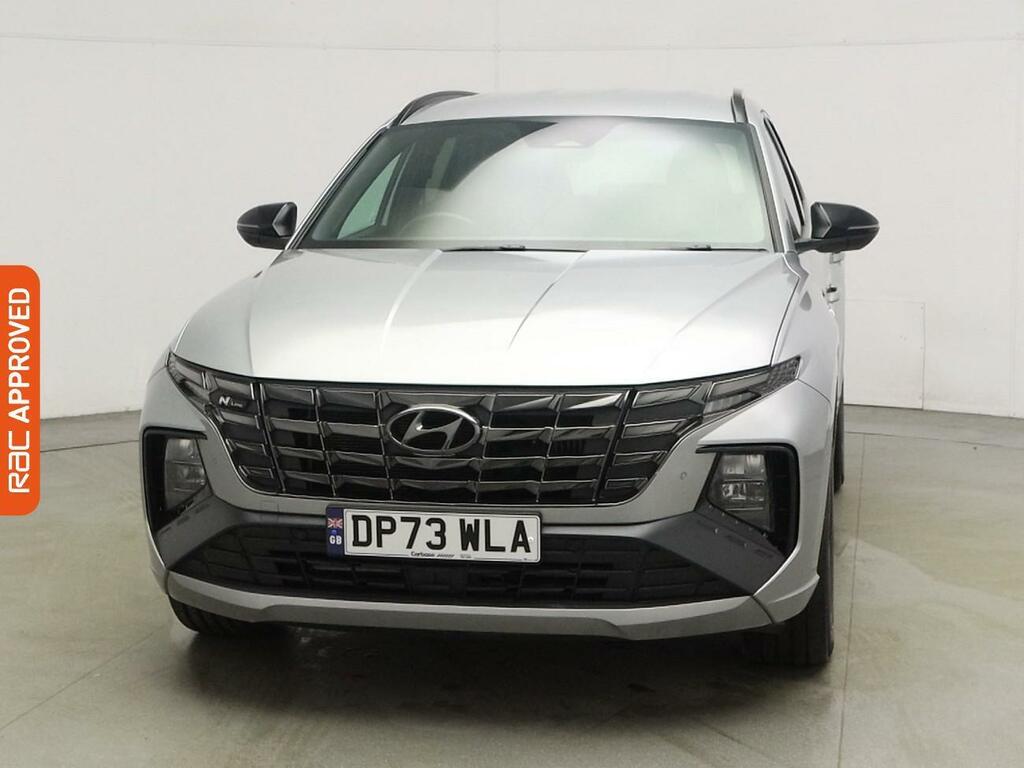 Hyundai Tucson 1.6 H T-gdi N Line Suv Hybrid Euro DP73WLA Silver #6