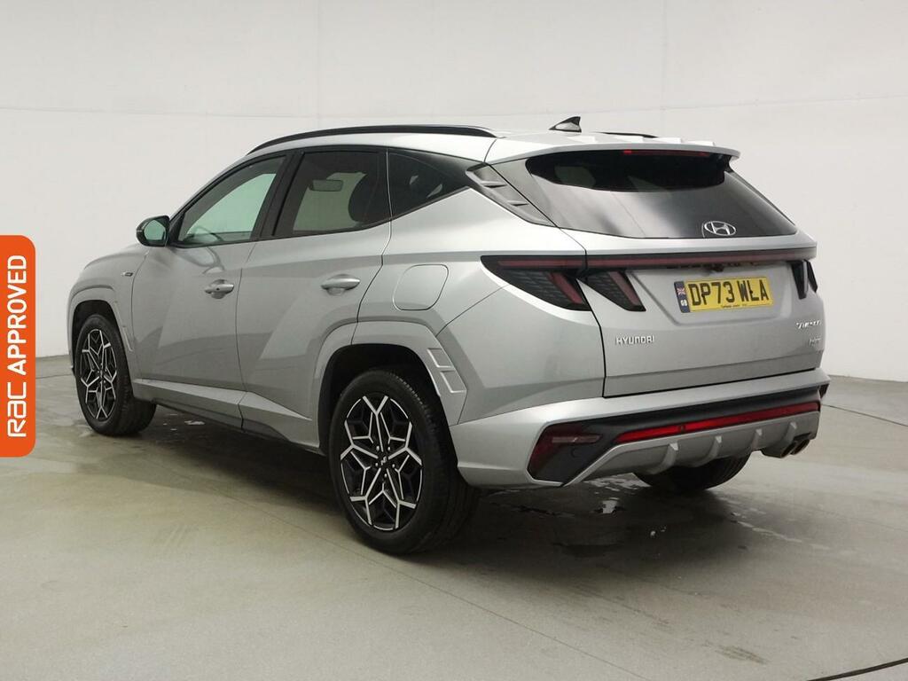 Hyundai Tucson 1.6 H T-gdi N Line Suv Hybrid Euro DP73WLA Silver #4
