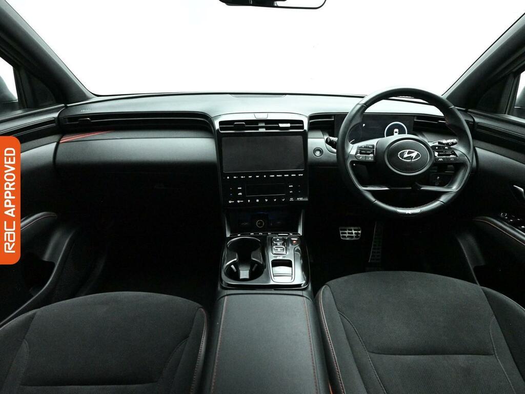 Hyundai Tucson 1.6 H T-gdi N Line Suv Hybrid Euro DP73WLA Silver #2