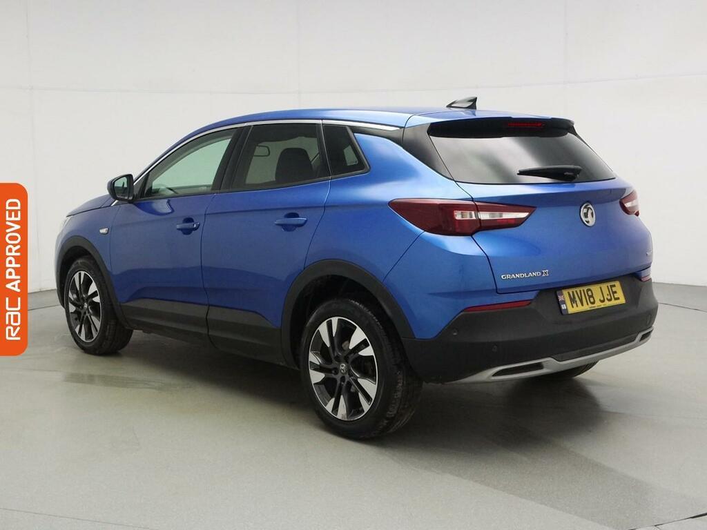 Vauxhall Grandland X 1.2 Turbo Sport Nav Suv Euro 6 MV18JJE Blue #4