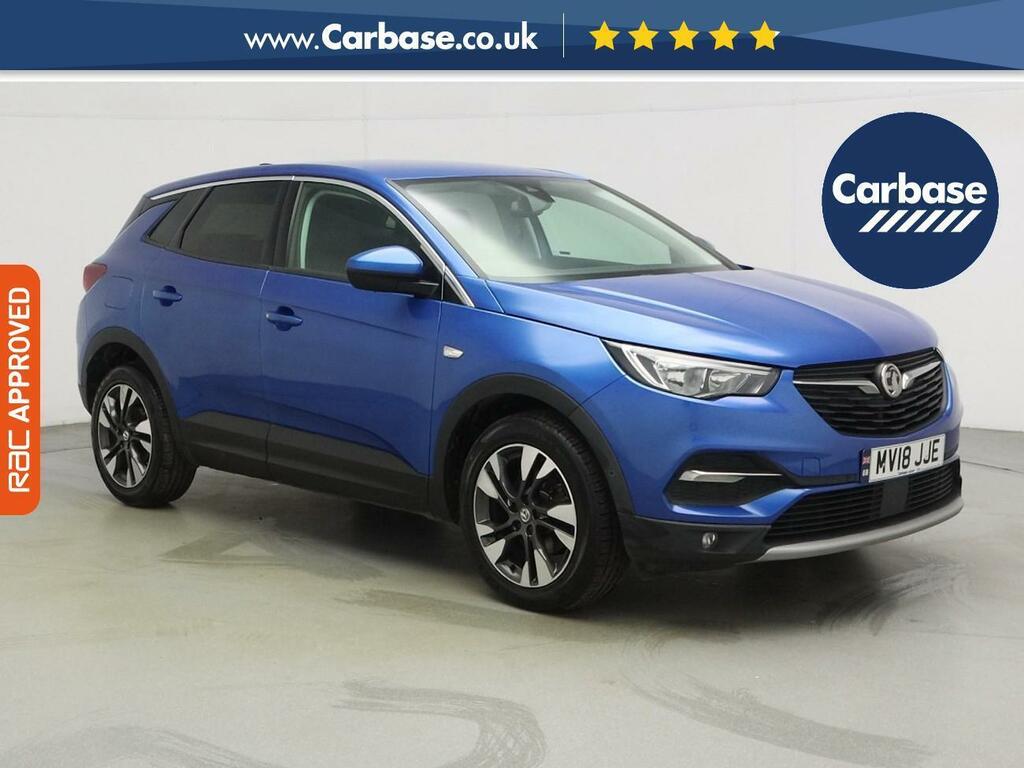 Vauxhall Grandland X 1.2 Turbo Sport Nav Suv Euro 6 Blue