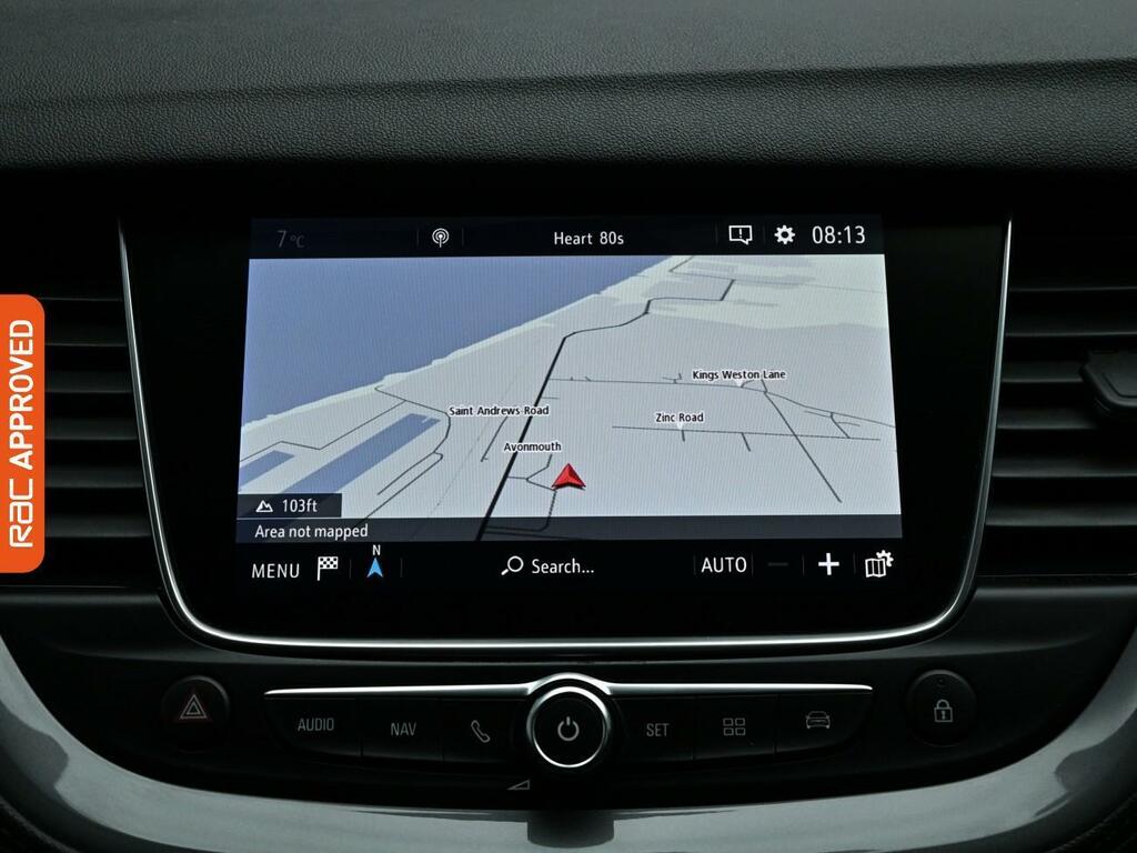 Vauxhall Grandland X 1.2 Turbo Sport Nav Suv Euro 6 MV18JJE Blue #3