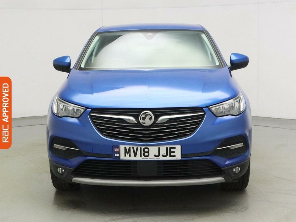 Vauxhall Grandland X 1.2 Turbo Sport Nav Suv Euro 6 MV18JJE Blue #6