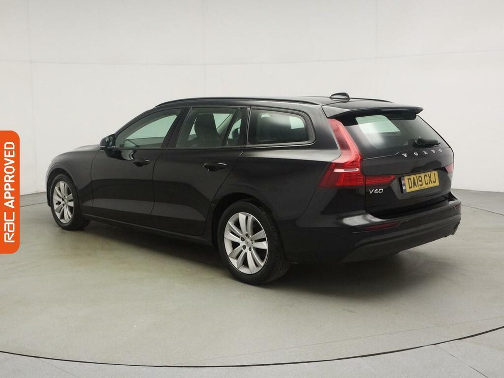 Volvo V60 2.0 D3 Momentum Plus Estate Euro DA19CXJ Black #4