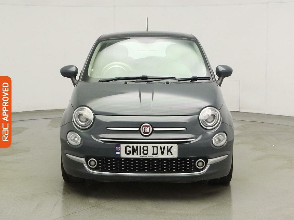 Fiat 500 1.2 Lounge Hatchback Euro 6 Ss GM18DVK Grey #6