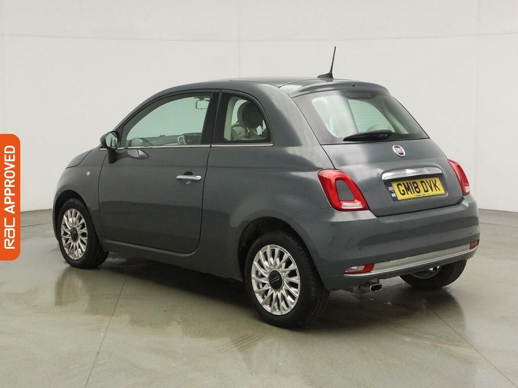 Fiat 500 1.2 Lounge Hatchback Euro 6 Ss GM18DVK Grey #4
