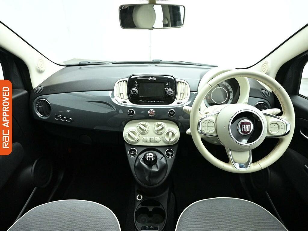 Fiat 500 1.2 Lounge Hatchback Euro 6 Ss GM18DVK Grey #2