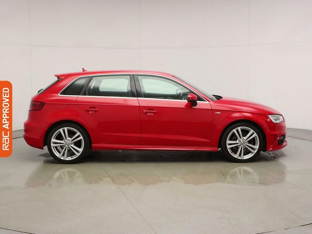 Audi A3 1.8 Tfsi S Line Sportback Euro 6 Red #5