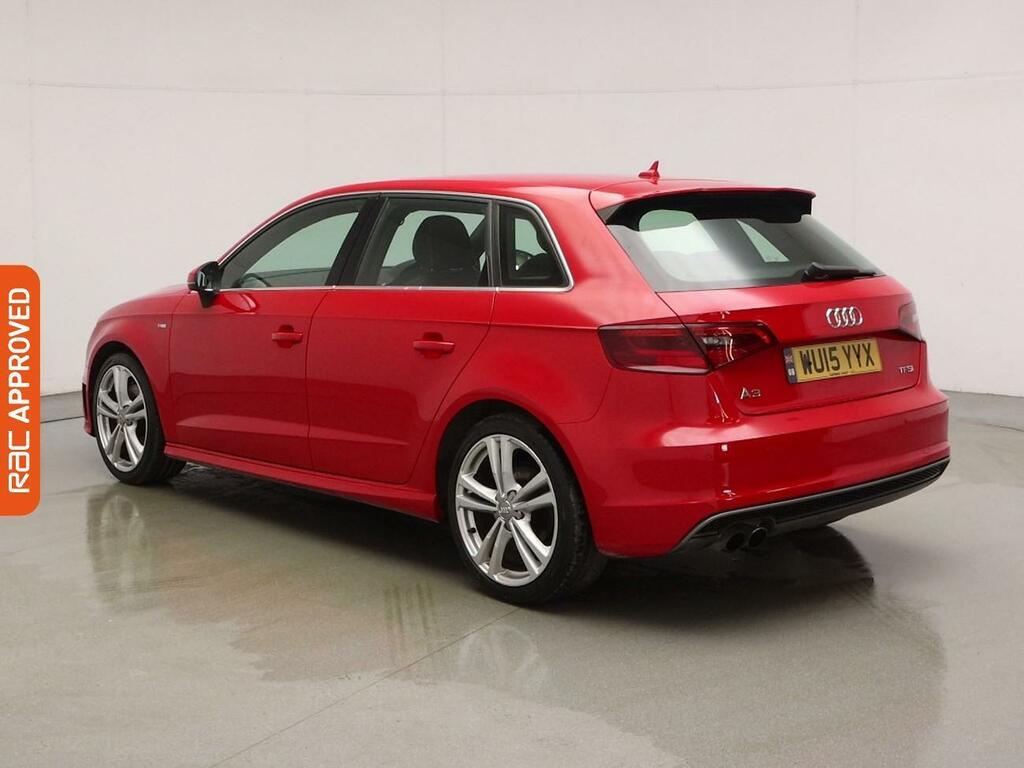 Audi A3 1.8 Tfsi S Line Sportback Euro 6 Red #4