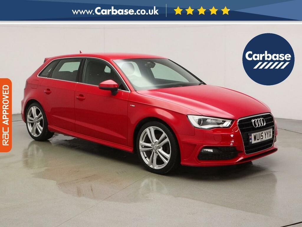 Audi A3 1.8 Tfsi S Line Sportback Euro 6 Red