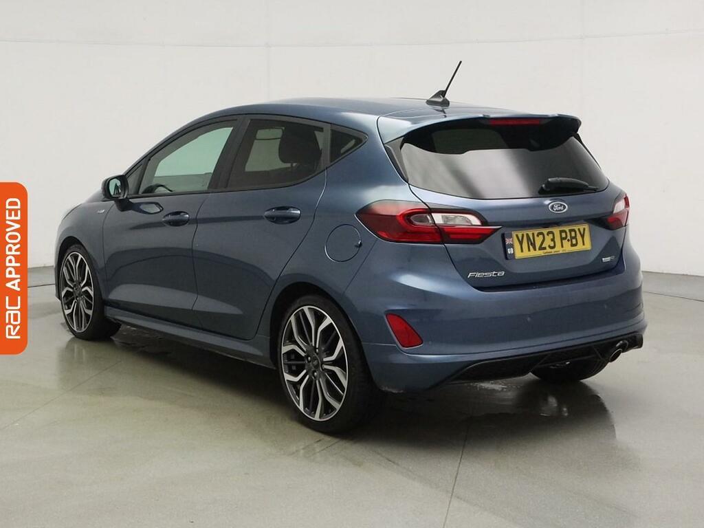 Ford Fiesta 1.0T Ecoboost Mhev St-line X Edition Hatchback YN23PBY Blue #4