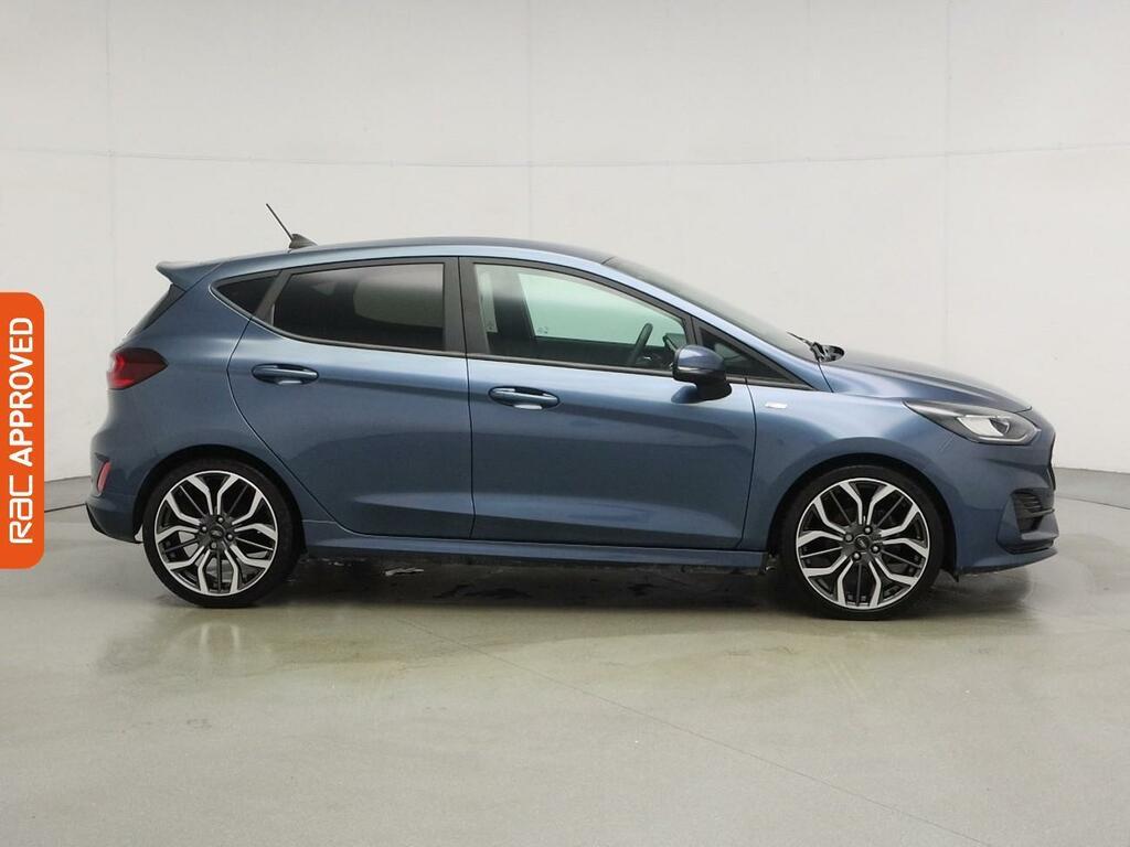 Ford Fiesta 1.0T Ecoboost Mhev St-line X Edition Hatchback YN23PBY Blue #5