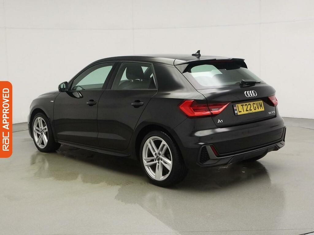 Audi A1 1.5 Tfsi 35 S Line Sportback S Tronic E LT22GVM Black #4