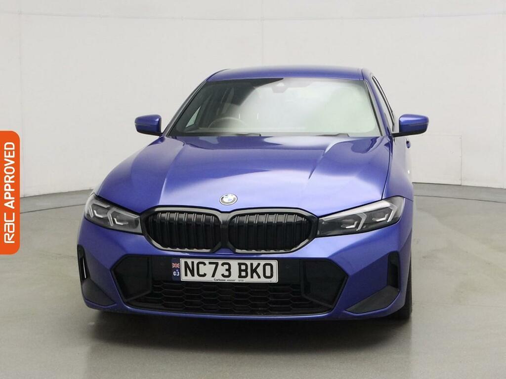 BMW 3 Series 2.0 320D Mht M Sport Saloon Hybrid NC73BKO Blue #6