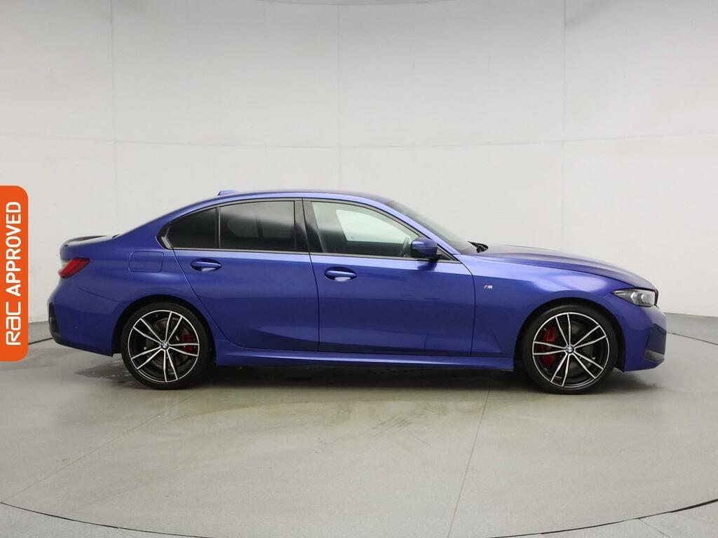 BMW 3 Series 2.0 320D Mht M Sport Saloon Hybrid NC73BKO Blue #5