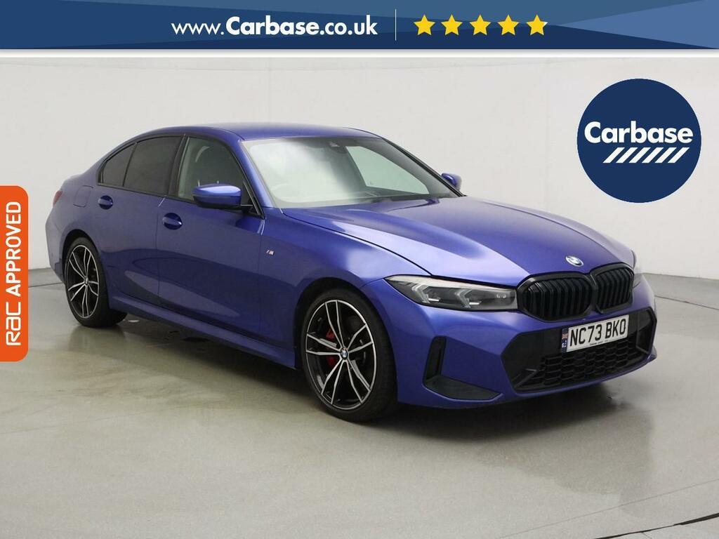 BMW 3 Series 2.0 320D Mht M Sport Saloon Hybrid NC73BKO Blue