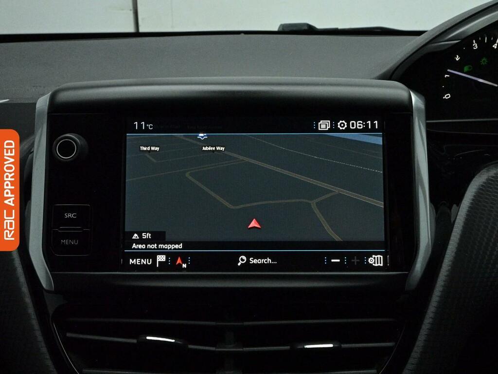 Peugeot 208 1.2 Puretech Gpf Gt Line Hatchback Manu BS19BWM Black #3