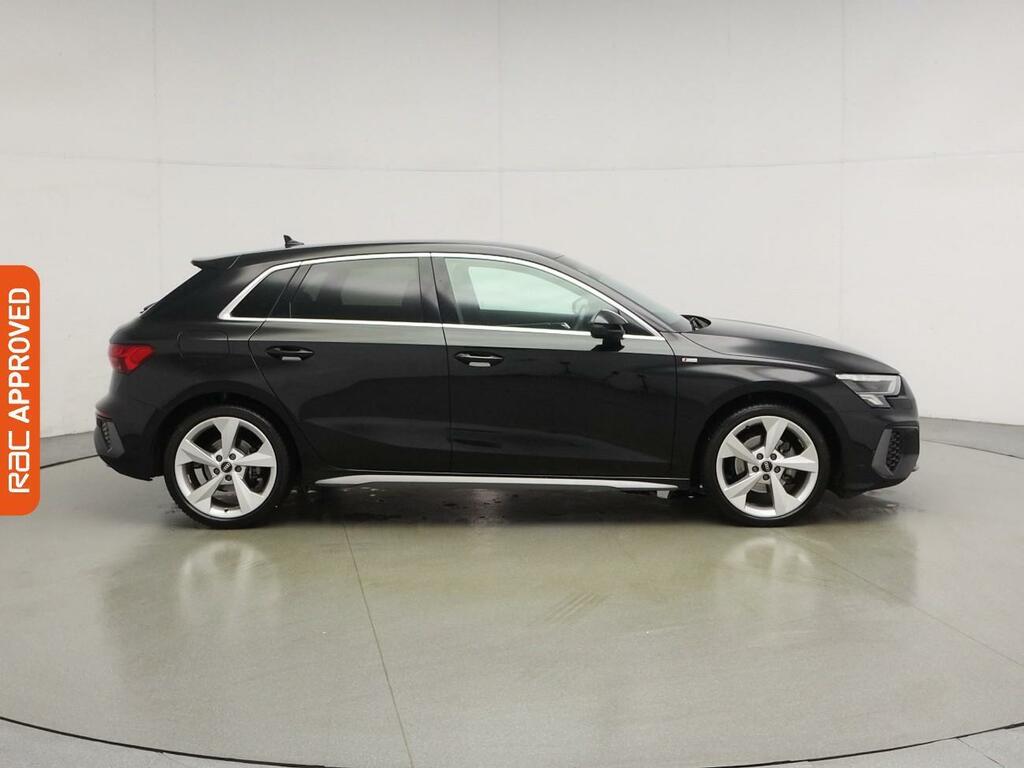Audi A3 1.5 Tfsi 35 S Line Sportback S Tronic E KN23UXH Black #5