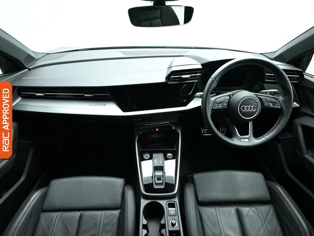 Audi A3 1.5 Tfsi 35 S Line Sportback S Tronic E KN23UXH Black #2