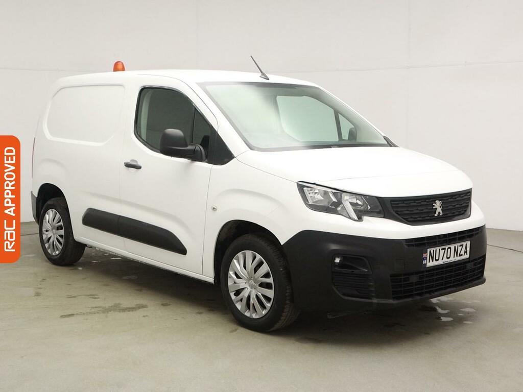 Peugeot Partner 1.5 Bluehdi 1000 Professional Standard Panel Van 5 White #4